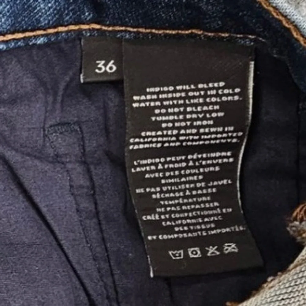J Brand Tyler Slim Straight Jeans Mens 36 Falling Star Medium‎ Blue Denim 36x28